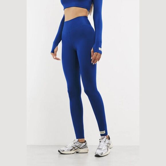 The Giving Movement High-Rise Leggings in Recycled Softskin | Blue | Small - Picture 2 of 8